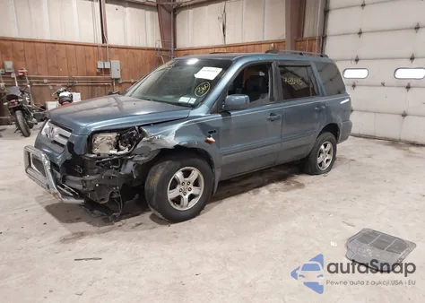 2006 Honda Pilot Ex-L z USA, uszkodzony, nr VIN 2HKYF18786H517034